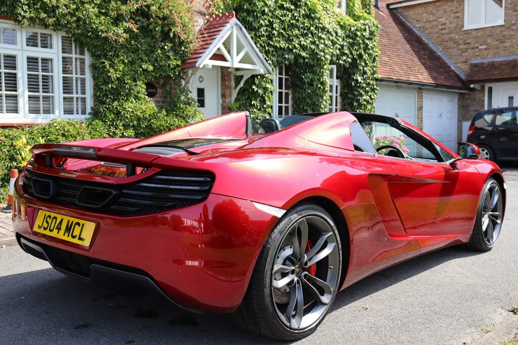 McLaren MP4 3.8 Spider Ssg JS04MCL Red #5
