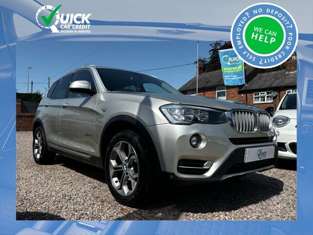 BMW X3 3.0 30D Xline Suv Xdrive Euro 6 S Silver