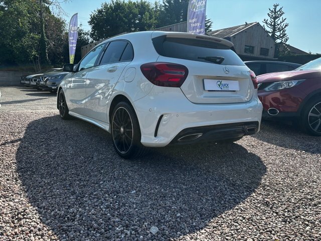 Mercedes-Benz A Class 1.6 A180 Amg Line Premium Hatchback M VK16VUB White #4