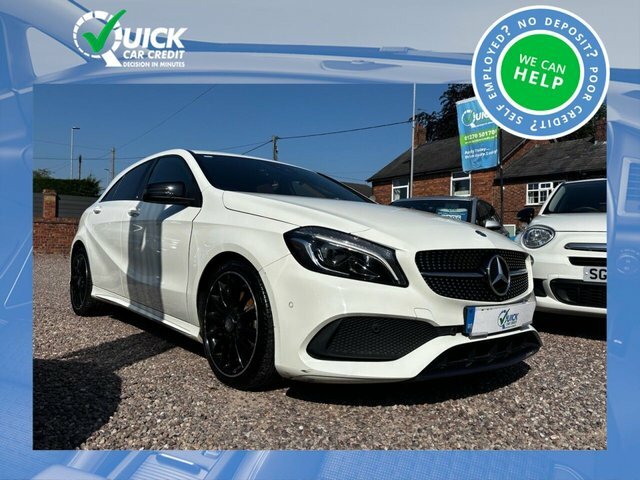 Mercedes-Benz A Class 1.6 A180 Amg Line Premium Hatchback M White