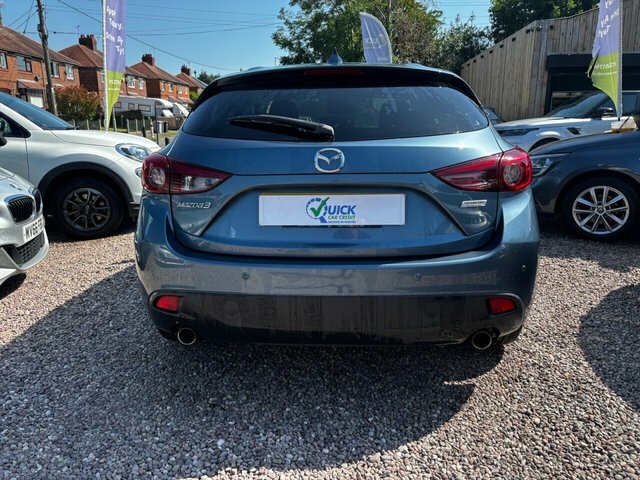 Mazda 3 2.0 Skyactiv-g Se-l Nav Hatchback Manua Blue #3