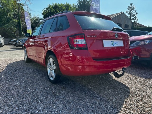 Skoda Fabia 1.2 Tsi Se L Estate Euro 6 S S Red #4