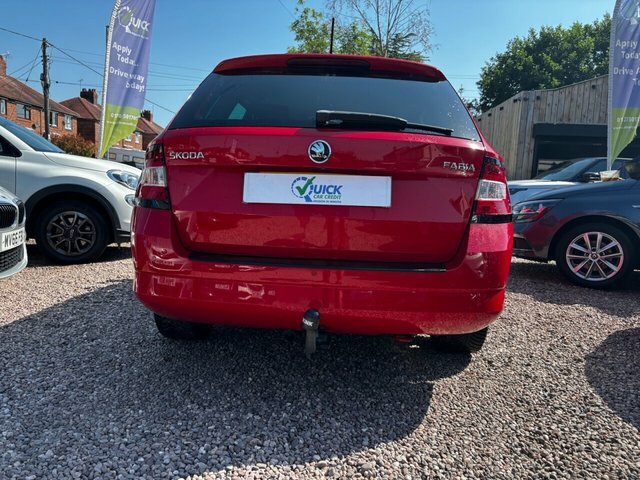 Skoda Fabia 1.2 Tsi Se L Estate Euro 6 S S Red #3