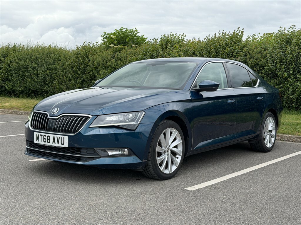 Skoda Superb 1.5 L 1.5 Tsi Act Se L Executive Hatchback Pet Blue #4