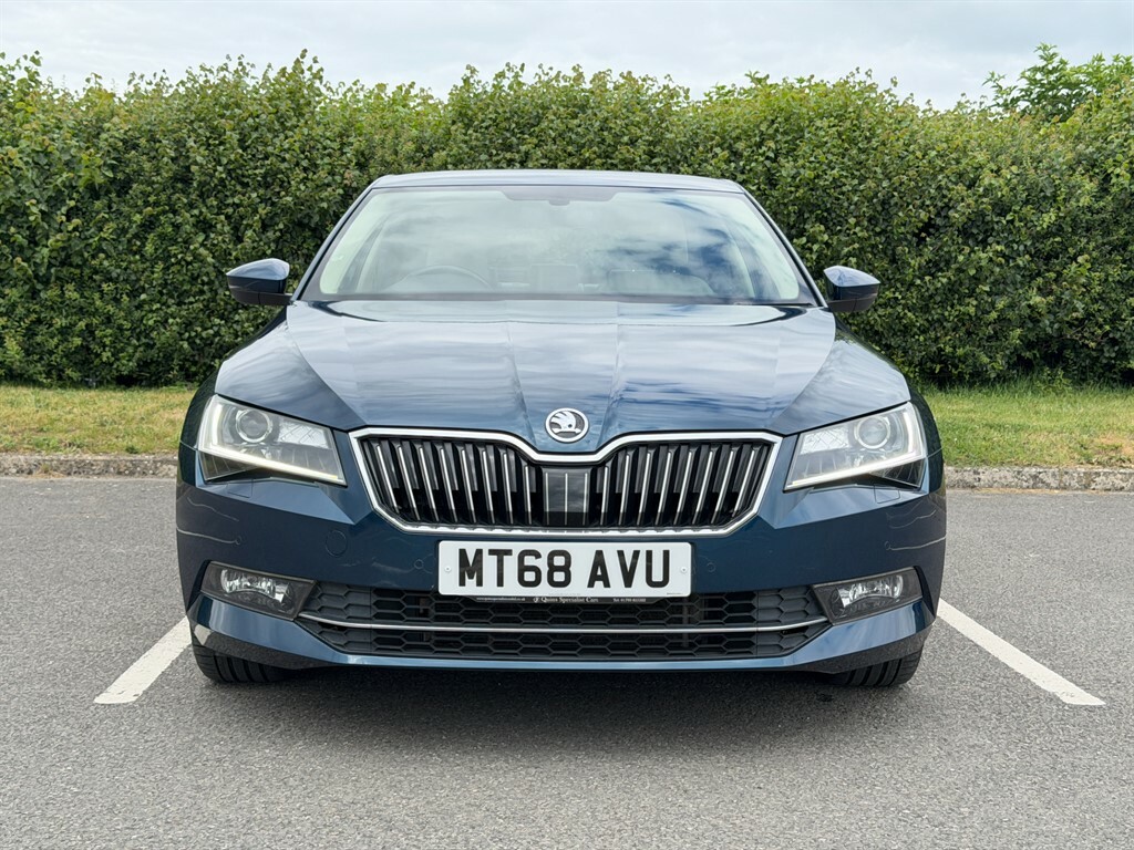 Skoda Superb 1.5 L 1.5 Tsi Act Se L Executive Hatchback Pet Blue #3
