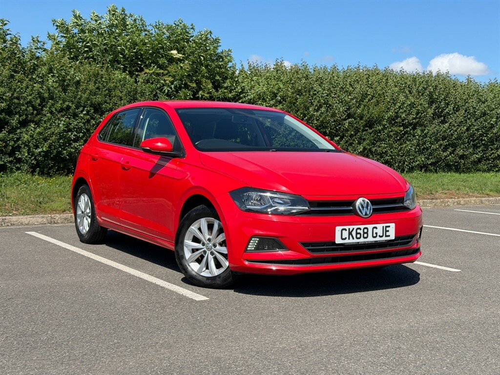 Volkswagen Polo 1.0 L 1.0 Tsi Se Hatchback Euro CK68GJE Red