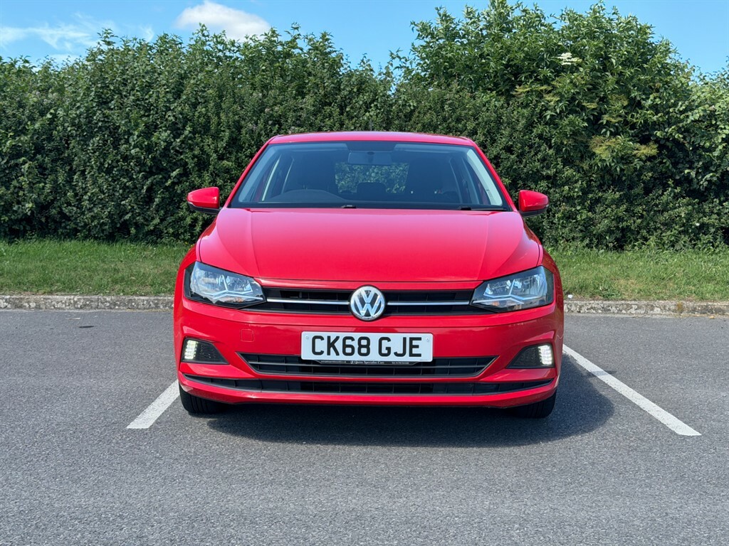 Volkswagen Polo 1.0 L 1.0 Tsi Se Hatchback Euro CK68GJE Red #2