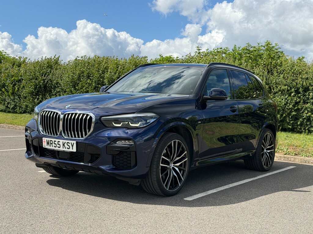 BMW X5 3.0 45E 24Kwh M Sport Suv Plug-in Hybri Blue #3