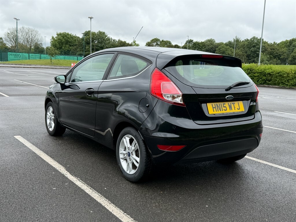 Ford Fiesta 1.25 L 1.25 Zetec Hatchback Euro Black #5