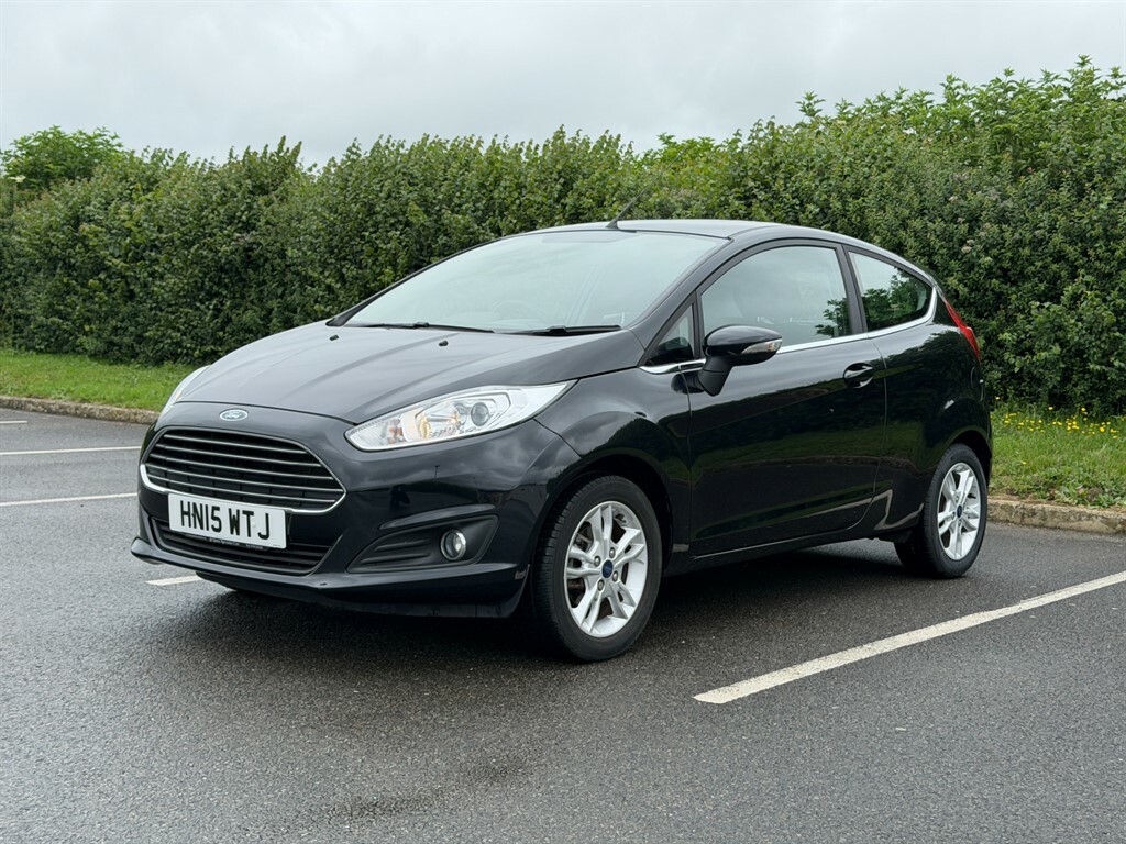 Ford Fiesta 1.25 L 1.25 Zetec Hatchback Euro Black #3