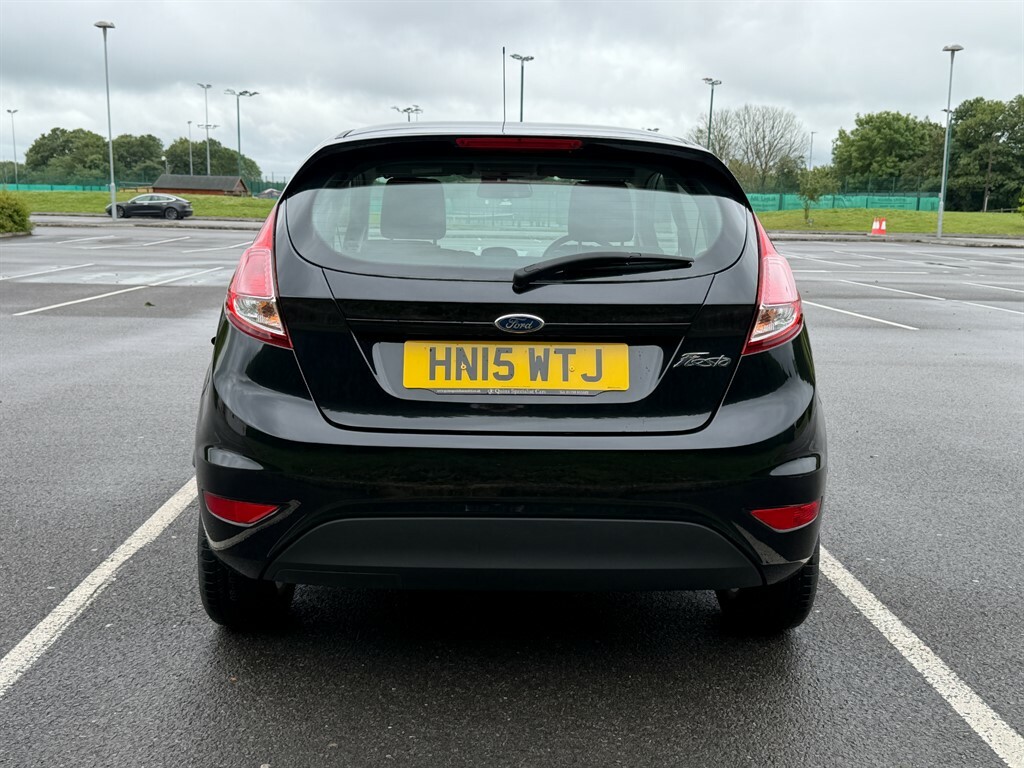 Ford Fiesta 1.25 L 1.25 Zetec Hatchback Euro Black #6
