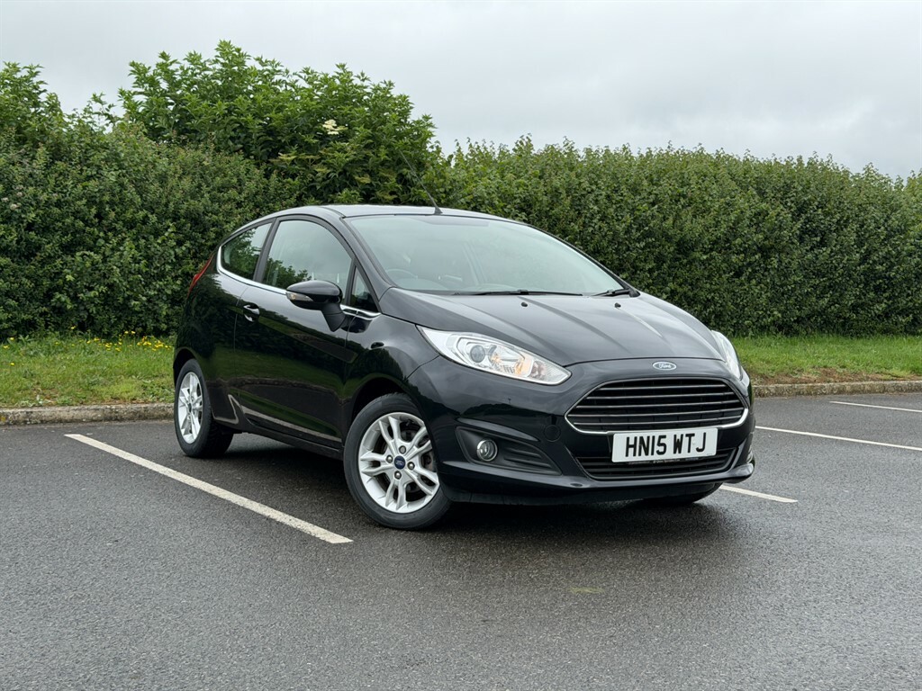 Ford Fiesta 1.25 L 1.25 Zetec Hatchback Euro Black