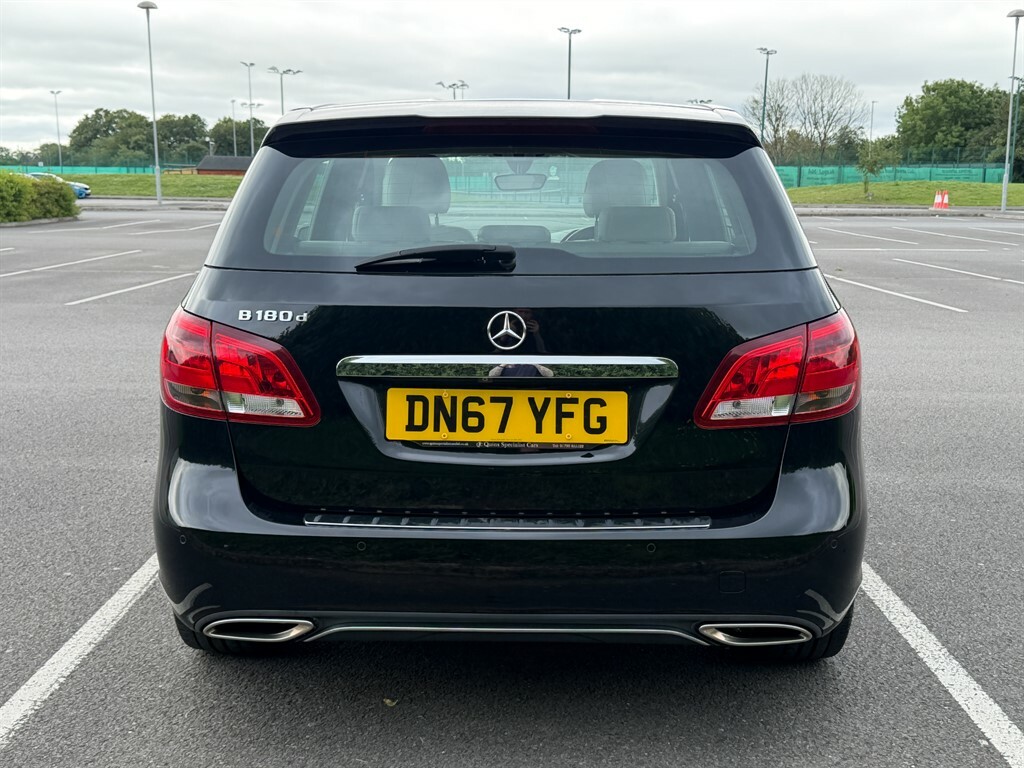Mercedes-Benz B Class 1.5 L 1.5 B180d Sport Executive Mpv 7 DN67YFG Black #6