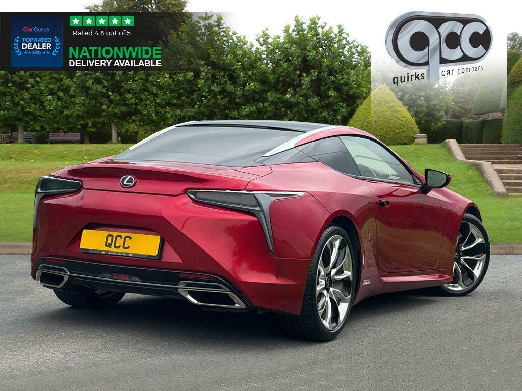 Lexus LC 3.5 500H V6 Sport Plus E-cvt Euro 6 Ss Red #4