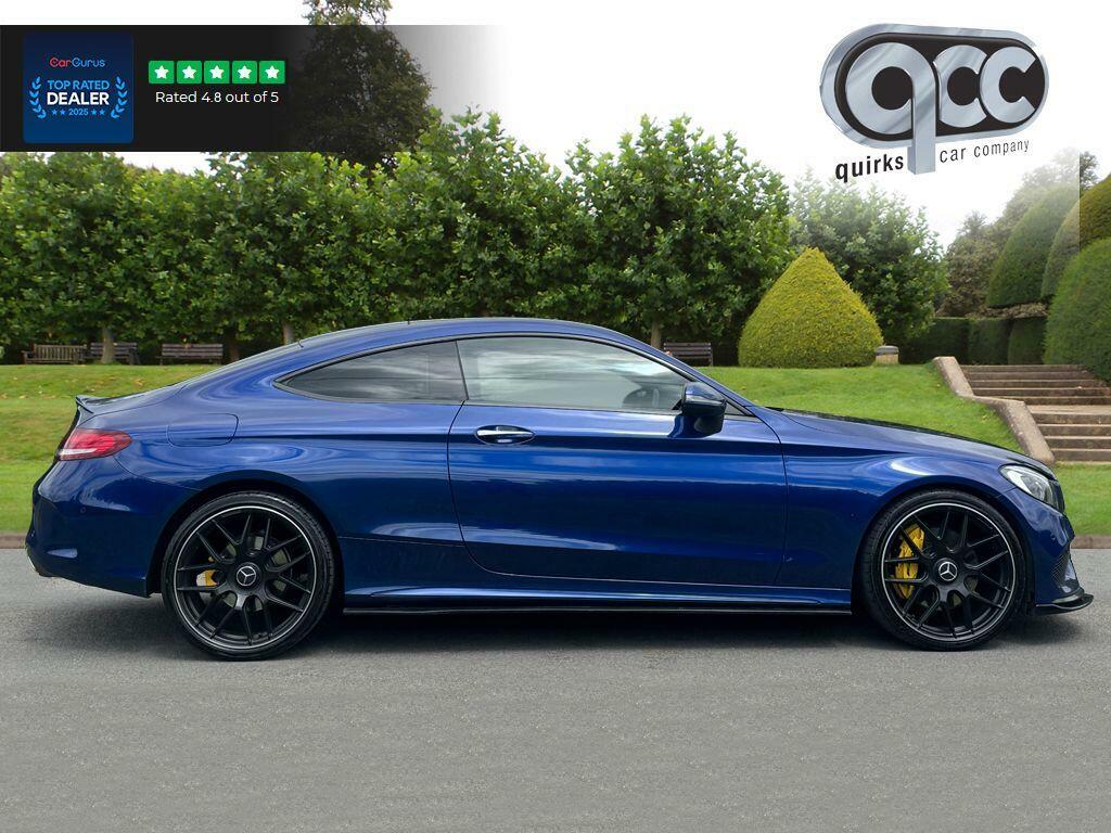 Mercedes-Benz C Class Amg Line Blue #2