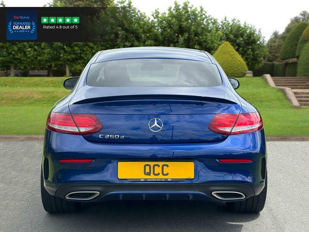 Mercedes-Benz C Class Amg Line Blue #5
