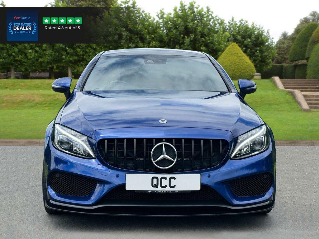 Mercedes-Benz C Class Amg Line Blue #3
