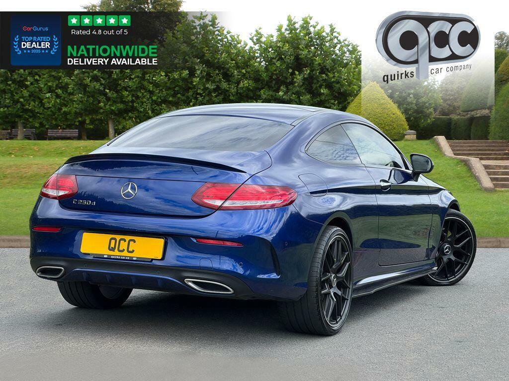 Mercedes-Benz C Class Amg Line Blue #4