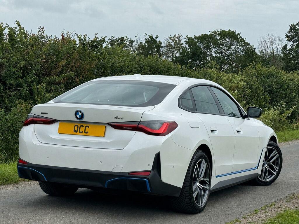 BMW i4 Sport White #4