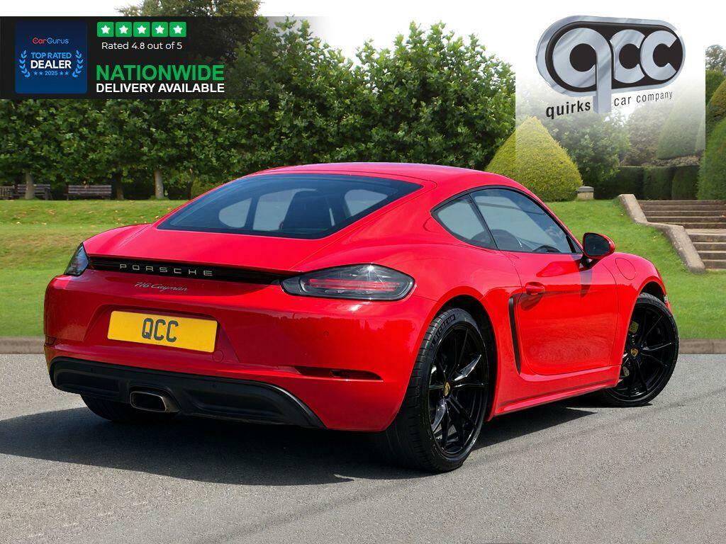 Porsche 718 Cayman 2.0T Pdk Euro 6 Ss  Red #4
