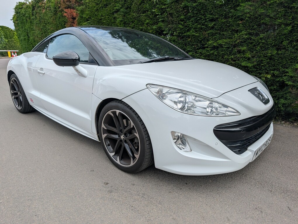 Peugeot RCZ Coupe 1.6 Thp Gt 2012 White #3
