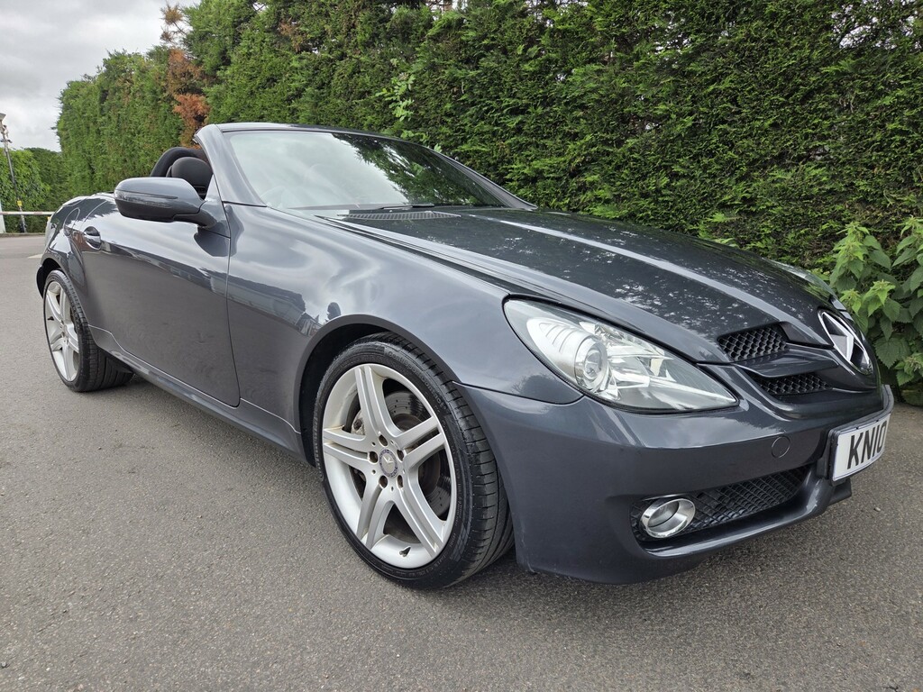 Mercedes-Benz SLK Convertible 3.5 Slk350 2010 Grey #2