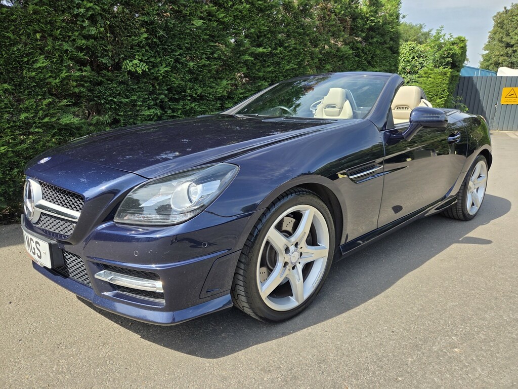 Mercedes-Benz SLK 1.8 Slk250 Blueefficiency Amg Sport Blue #4