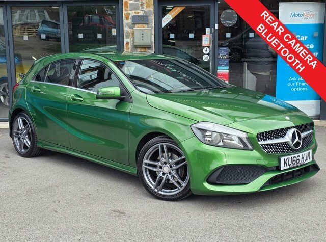 Mercedes-Benz A Class 2016 1.6 A180 Amg Line Hatchback 7G-dct Green
