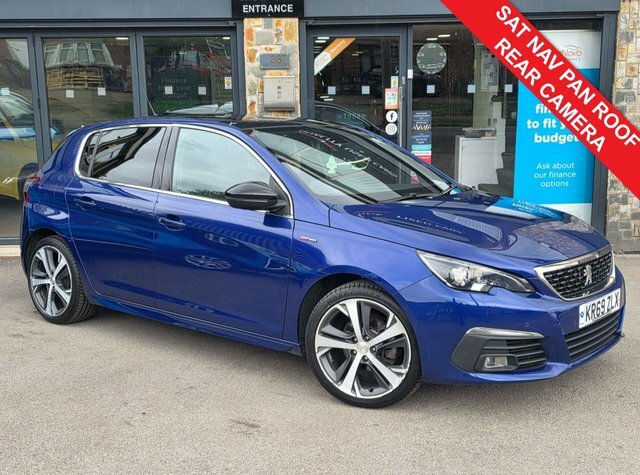 Peugeot 308 2019 1.5 Bluehdi Gt Line Hatchback Eat Blue