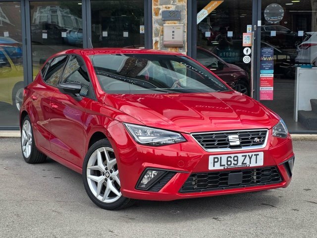 Seat Ibiza 2019 1.0 Tsi Fr Hatchback Euro 6 PL69ZYT Red #4