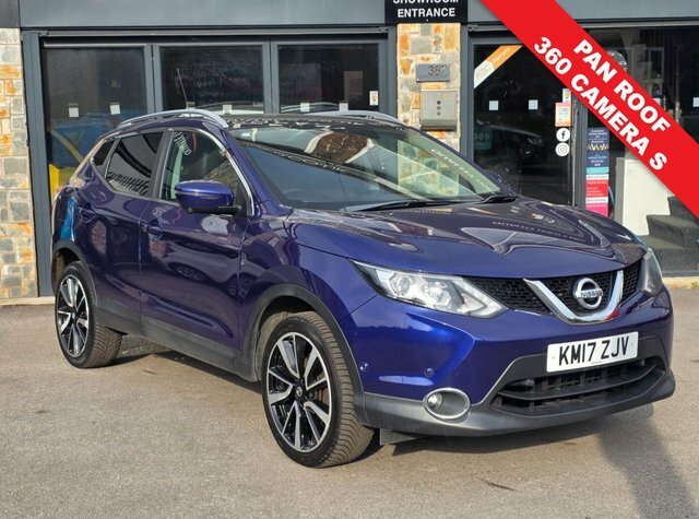 Nissan Qashqai 2017 1.5 Dci Tekna Suv 2Wd Euro KM17ZJV Blue
