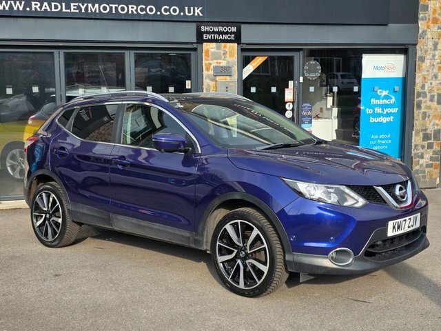 Nissan Qashqai 2017 1.5 Dci Tekna Suv 2Wd Euro KM17ZJV Blue #5