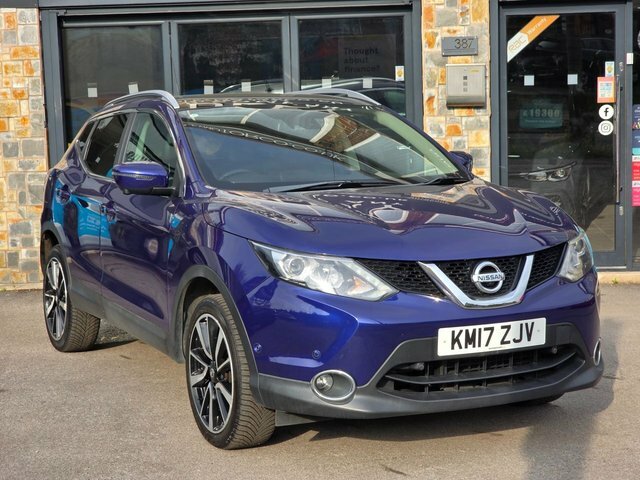 Nissan Qashqai 2017 1.5 Dci Tekna Suv 2Wd Euro KM17ZJV Blue #4
