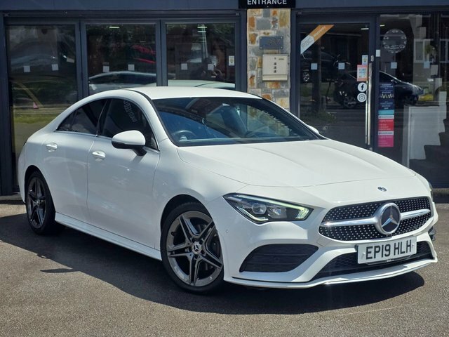 Mercedes-Benz CLA Class 2019 1.3 Cla180 Amg Line Coupe 7G-dct E EP19HLH White #5