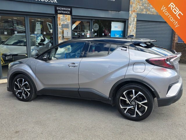 Toyota C-Hr 2018 1.8 Vvt-h Dynamic Suv Hybrid Cvt E OU18PXK Silver #2