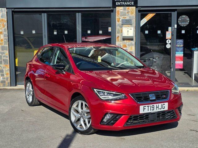Seat Ibiza 2019 1.0 Tsi Fr Hatchback Euro 6 FT19HJG Red #5