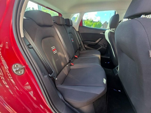 Seat Ibiza 2019 1.0 Tsi Fr Hatchback Euro 6 FT19HJG Red #4