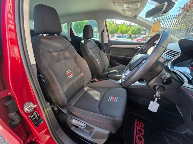 Seat Ibiza 2019 1.0 Tsi Fr Hatchback Euro 6 FT19HJG Red #3