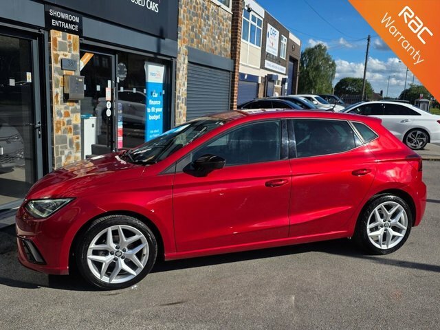 Seat Ibiza 2019 1.0 Tsi Fr Hatchback Euro 6 FT19HJG Red #2