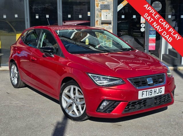 Seat Ibiza 2019 1.0 Tsi Fr Hatchback Euro 6 FT19HJG Red