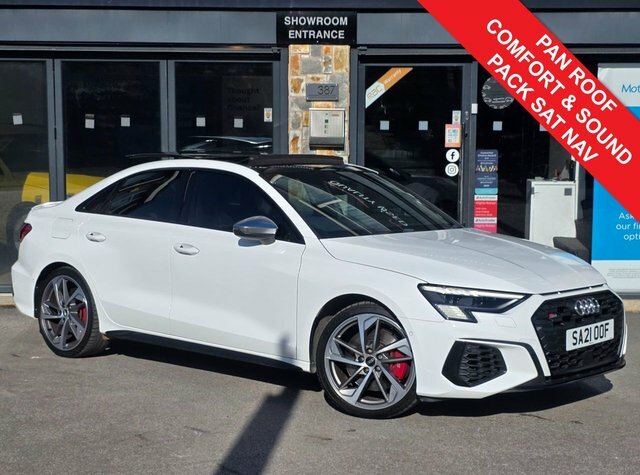 Audi S3 2021 2.0 Tfsi Saloon S Tronic Quattro E Red