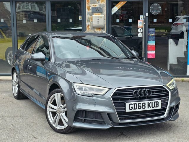 Audi A3 2019 1.5 Tfsi Cod 35 S Line Sportback S GD68KUB Grey #5