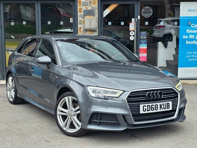 Audi A3 2019 1.5 Tfsi Cod 35 S Line Sportback S GD68KUB Grey #6