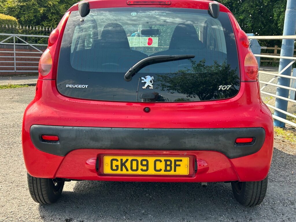 Peugeot 107 1.0 12V Urban Hatchback 2 Tronic Euro 4 Red #6