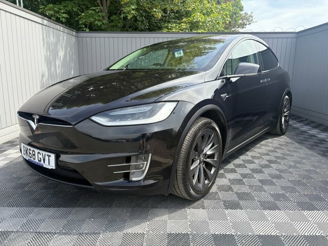 Tesla Model X 2018 100D Dual Motor Suv 4Wde BK68GVT Black #2