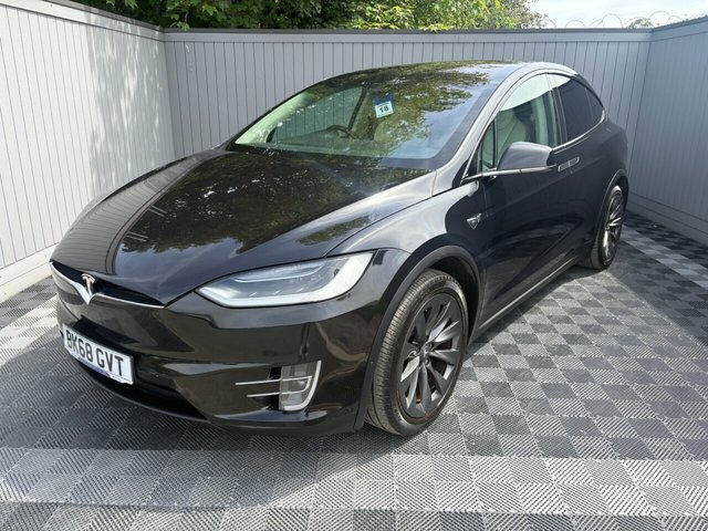 Tesla Model X 2018 100D Dual Motor Suv 4Wde Black