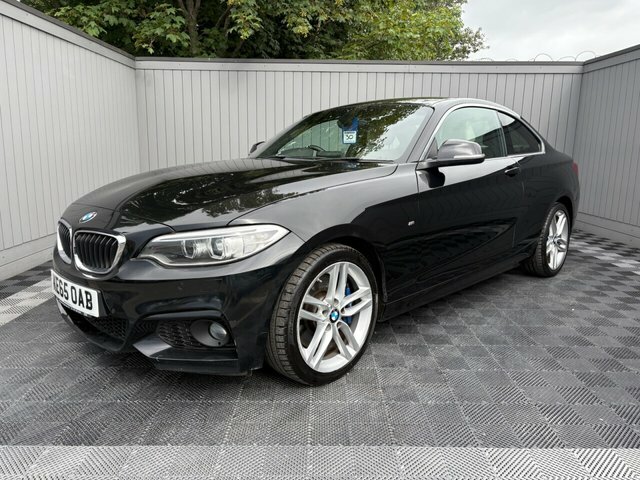 BMW 2 Series Gran Coupe 2015 2.0 220I M Sport Coupe Euro 6 Black #2