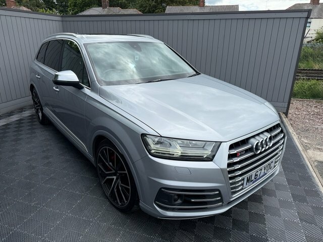 Audi SQ7 2018 4.0 Tdi V8 Suv Tiptronic Quattro E Silver #5