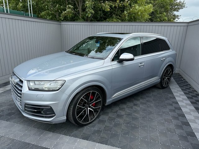 Audi SQ7 2018 4.0 Tdi V8 Suv Tiptronic Quattro E Silver