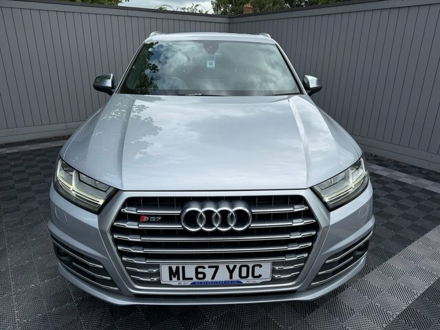 Audi SQ7 2018 4.0 Tdi V8 Suv Tiptronic Quattro E Silver #3